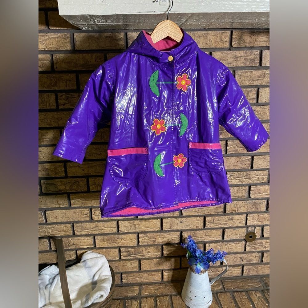 ‎Driplets vintage raincoat kids